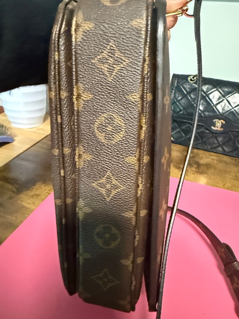 Louis Vuitton Monogram Pochette Métis Satchel in Brown and Tan - Picture 10 of 14